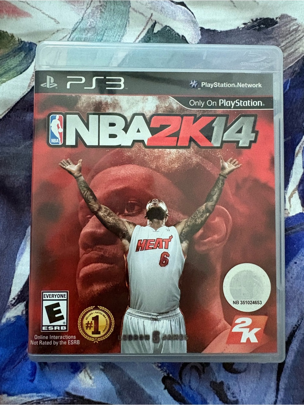 NBA 2K14 (PS3) Video Game - Red Cover